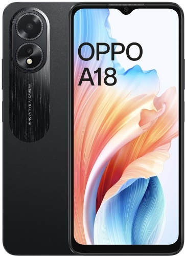 OPPO A18 4+128 black,blue