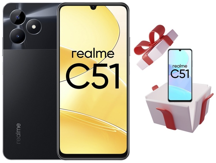 Realme C51 6+256 black